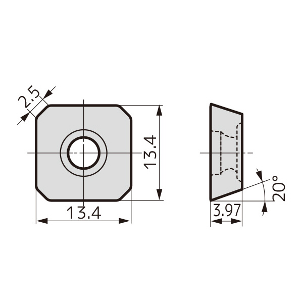 住友電気工業（株） カッタチップ SEMT-G カッタチップ SEMT13T3AGSN-G ACP200