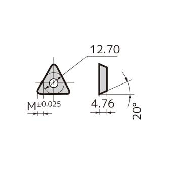 住友電気工業（株） カッタチップ TEKN カッタチップ TEKN43TR ACP200