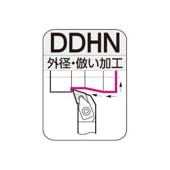 住友電気工業（株） SEC－外径バイト ホルダ DDHN ＳＥＣ－外径バイト　ホルダ DDHNL2525M15
