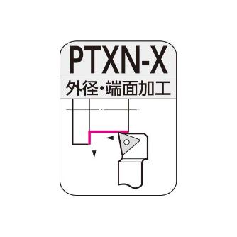 住友電気工業（株） SEC－ミニバイト オフセット0ホルダ PTXN-X ＳＥＣ－ミニバイト　オフセット０ホルダ PTXNR1216-X16X