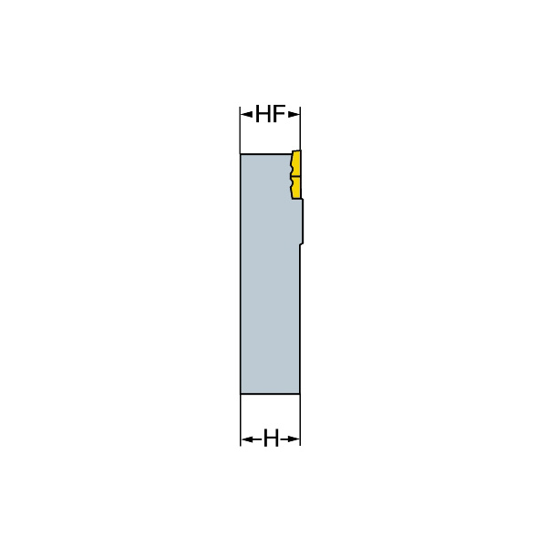 サンドビック（株） コロターンTR シャンクバイト 【F】 TR-V コロターンＴＲ　シャンクバイト　【Ｆ】 TR-V13JBR 3225P
