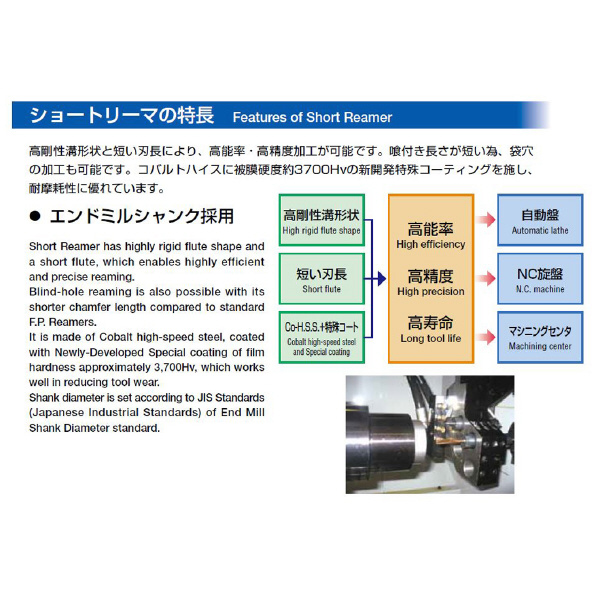 エフ・ピー・ツール（株） ショートリーマ HB8 ショートリーマ HB8.005