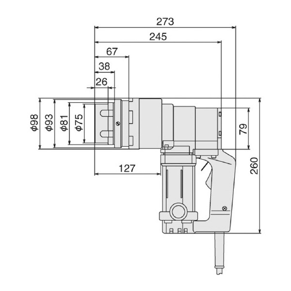 ＴＯＮＥ（株） M30シヤーレンチ V302T シャーレンチ V302T