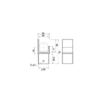 スペーシア（株） 引っ掛け金具A JB-104 引っ掛け金具Ａ JB-104