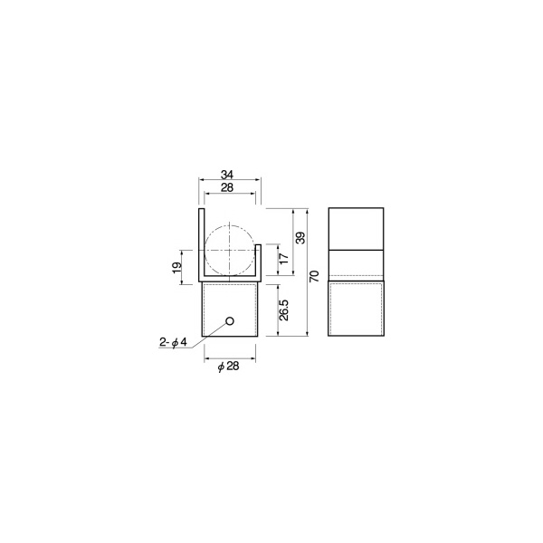スペーシア（株） 引っ掛け金具A JB-104 引っ掛け金具Ａ JB-104