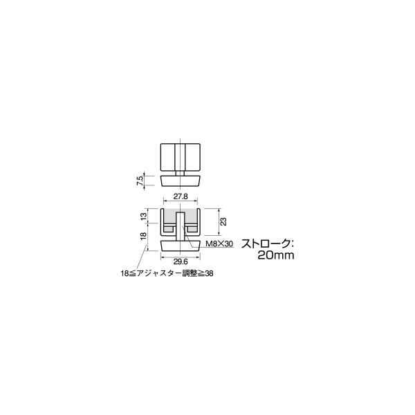 スペーシア（株） アジャスター JB アジャスター JB-401W ｵﾌﾎﾜｲﾄ