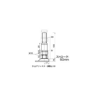 スペーシア（株） アジャスターボルトBセット JB-405 アジャスターボルトＢセット JB-405