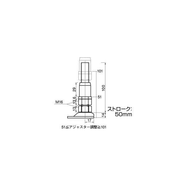 スペーシア（株） アジャスターボルトBセット JB-405 アジャスターボルトＢセット JB-405