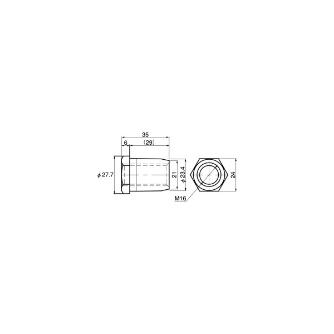 スペーシア（株） インサートナットφ24M16 JB-406 インサートナットΦ２４Ｍ１６ JB-406