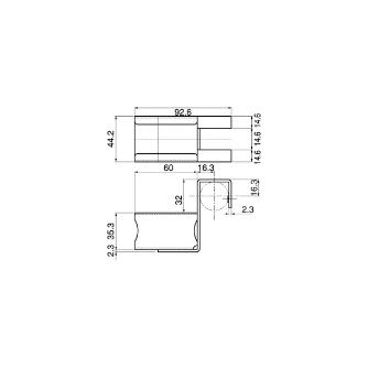 スペーシア（株） スパホイール専用受金具 JB スパホイール専用受金具 JB-507