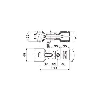 スペーシア（株） 鍵ロック金具 JB-164 鍵ロック金具 JB-164