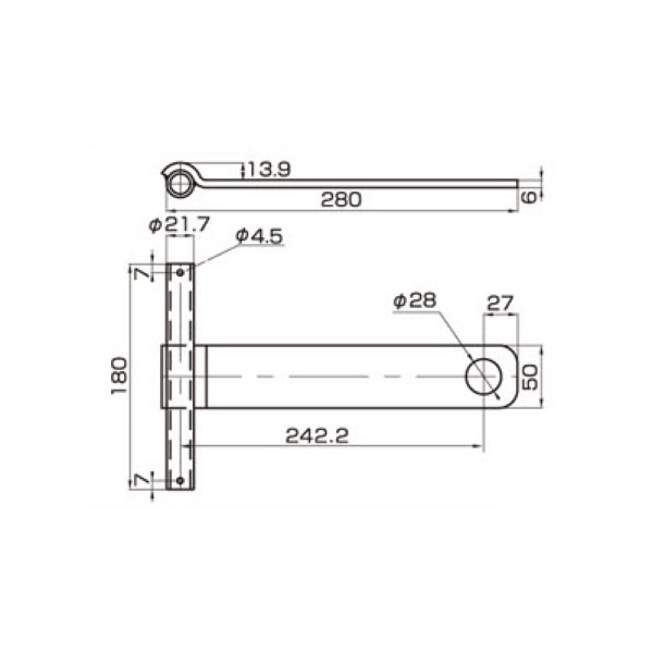スペーシア（株） けん引金具Aオス JB-712A けん引金具Ａオス JB-712A