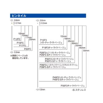 マックス（株） ピンネイル 3000本 P ピンネイル　３０００本 P25F3ﾁｬ(N)