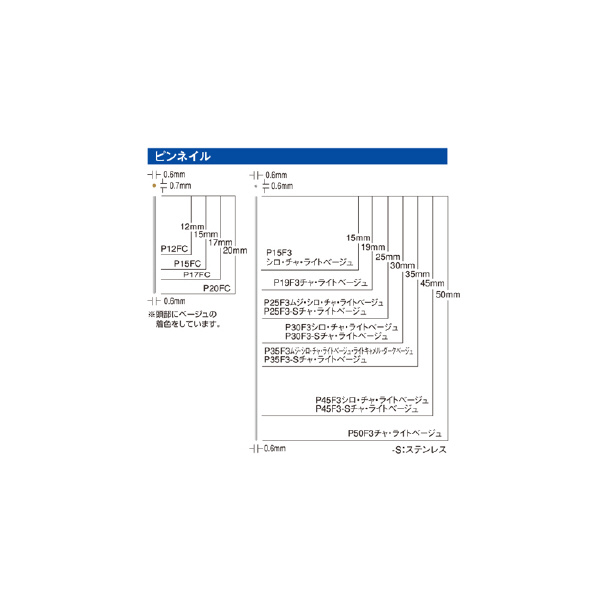 マックス（株） ピンネイル 3000本 P ピンネイル　３０００本 P30F3-Sﾁｬ(N)