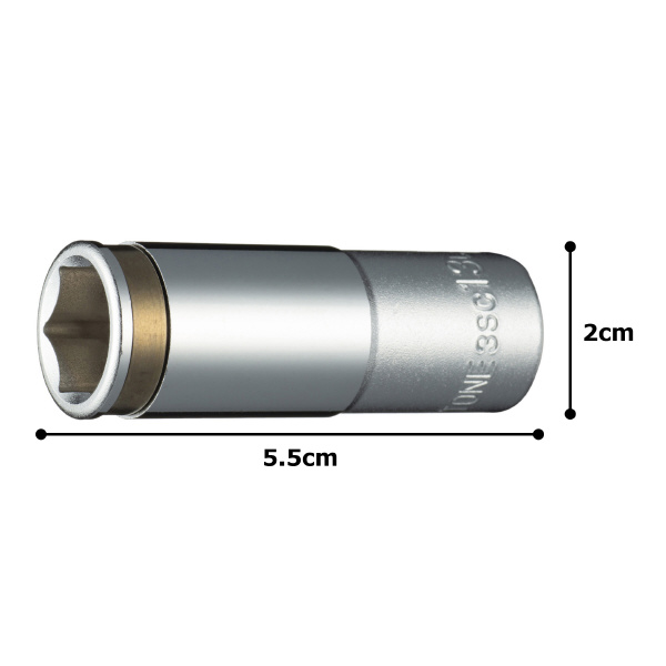 ＴＯＮＥ（株） ナットキャッチディープソケット(6角) 3SC ナットキャッチソケット 3SC-13L