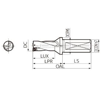 住友電気工業（株） SumiDrill(2D用) WDX ＳｕｍｉＤｒｉｌｌ　ＷＤＸ型（２Ｄ用） WDX205D2S25