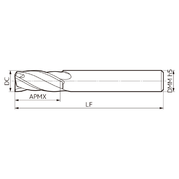 住友電気工業（株） GSX MILL 3枚刃エンドミル GSX30000C-1.5D ＧＳＸ　ＭＩＬＬ　３枚刃エンドミル GSX31000C-1.5D ACF20