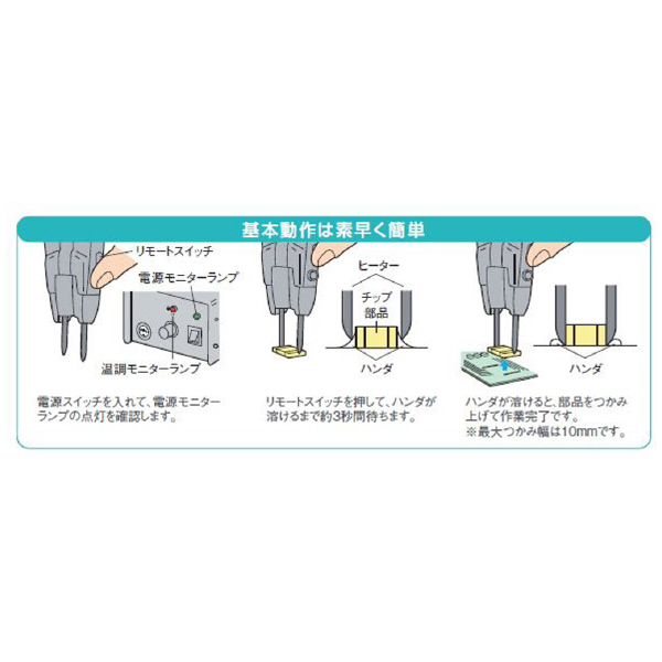 ホーザン株式会社 ホットピンセット HS ホットピンセット HS-401