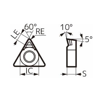 住友電気工業（株） スミダイヤ スローアウェイチップ TNMX スミダイヤ　スローアウェイチップ TNMX160402 DA1000