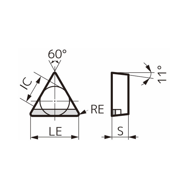 住友電気工業（株） スミダイヤ スローアウェイチップ NF-TPGN-P スミダイヤ　スローアウェイチップ NF-TPGN160304P DA1000