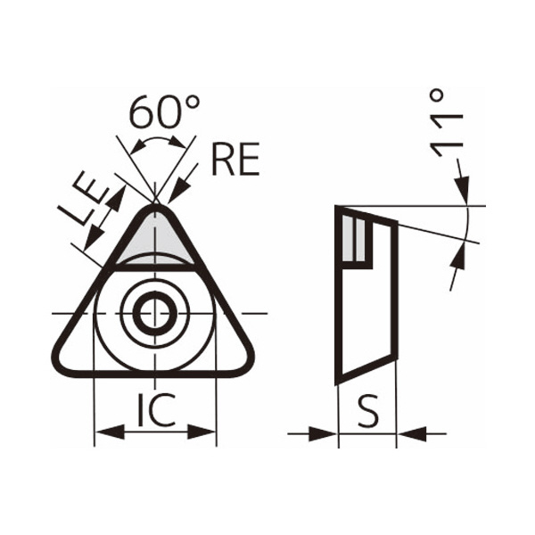 住友電気工業（株） スミダイヤ スローアウェイチップ NF-TPGW スミダイヤ　スローアウェイチップ NF-TPGW080204 DA1000