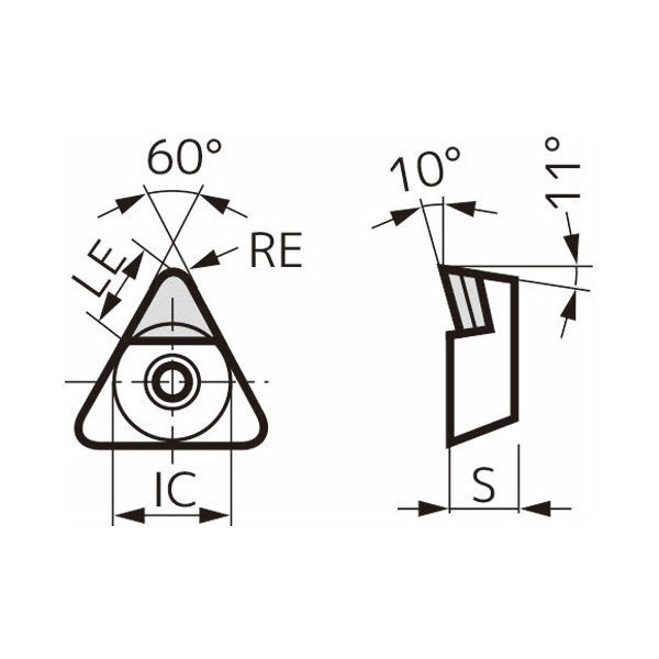 住友電気工業（株） スミダイヤ スローアウェイチップ NF-TPMT スミダイヤ　スローアウェイチップ NF-TPMT110304 DA1000