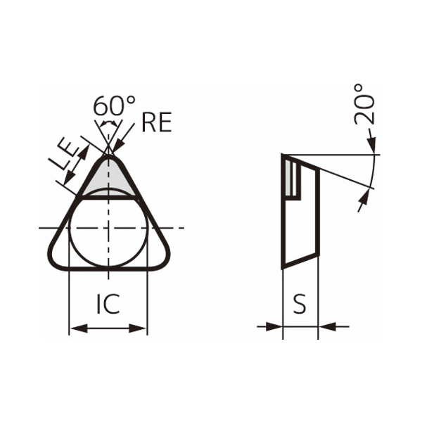 住友電気工業（株） スミダイヤ スローアウェイチップ NF-TEGN スミダイヤ　スローアウェイチップ NF-TEGN110204 DA1000