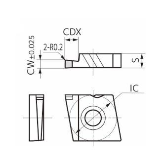 住友電気工業（株） スミボロン カッタチップ CGAR スミボロン　カッタチップ CGAR1504150 BNC30G