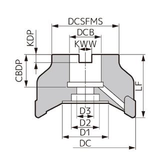 住友電気工業（株） SEC－ウェーブミル カッタ WAX ＳＥＣ－ウェーブミル　カッタ WAX3100-4.0